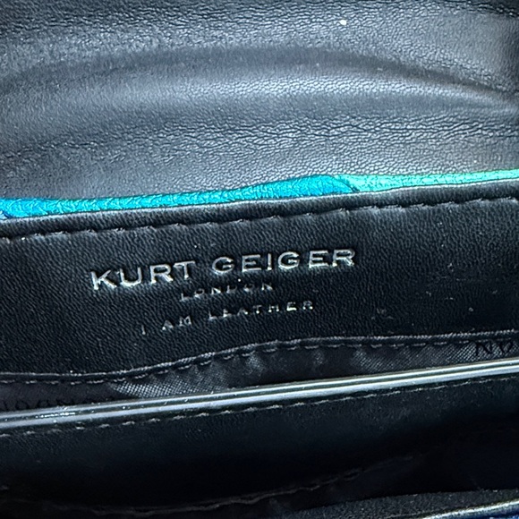 Kurt Geiger Kensington Purse Multicolor Chain Strap Women's Bag - Picture 5 of 7